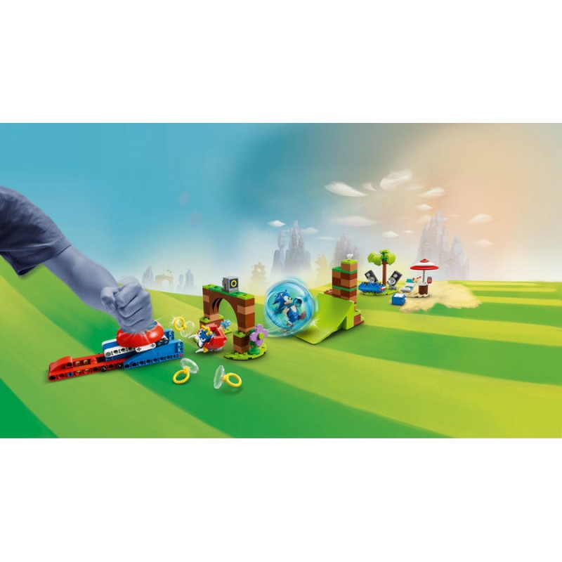 Provocarea cu sfera de viteza a lui Sonic LEGO Sonic the Hedgehog 76990