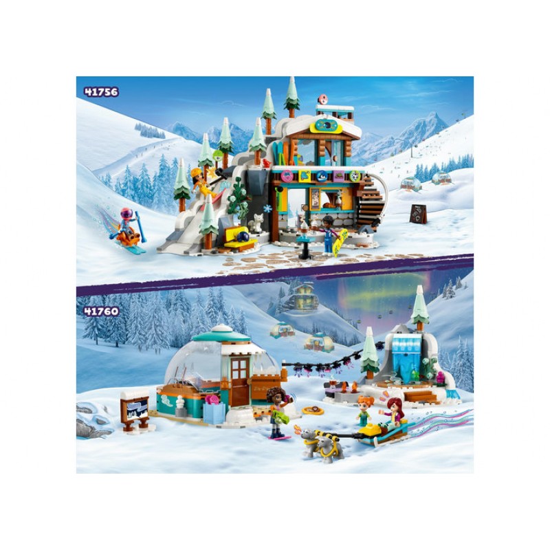 Partie de schi si cafenea LEGO Friends 41756