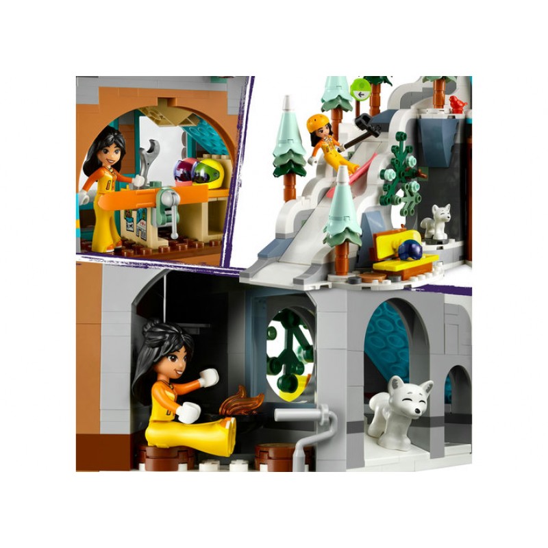 Partie de schi si cafenea LEGO Friends 41756