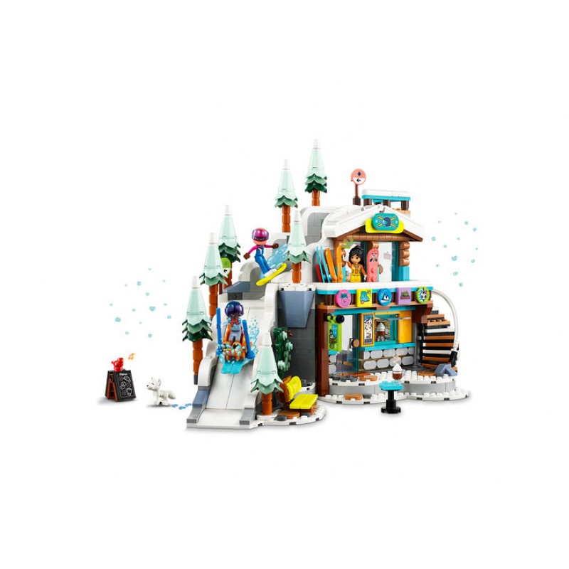 Partie de schi si cafenea LEGO Friends 41756
