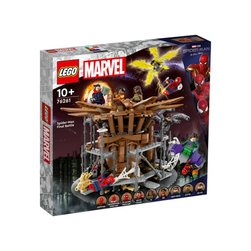Lupta finala a lui Spider Man LEGO Marvel Super Heroes 76261