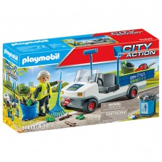 Maturator De Strazi Cu Vehicul Playmobil