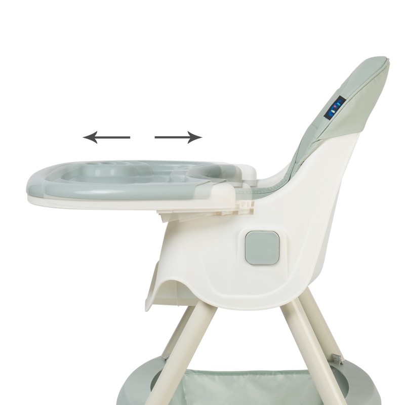 Scaun de masa 2 in 1 Juju Eat and Smile Mint
