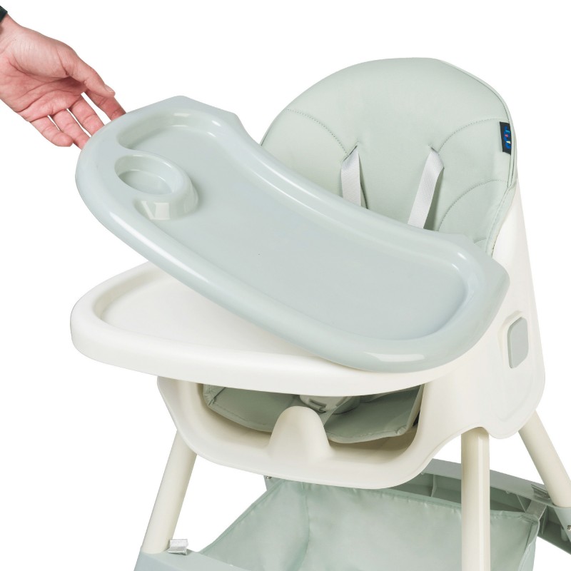 Scaun de masa 2 in 1 Juju Eat and Smile Mint