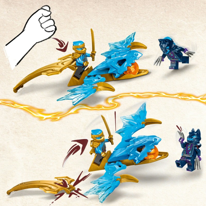 Atacul dragonului lui Nya LEGO Ninjago 71802