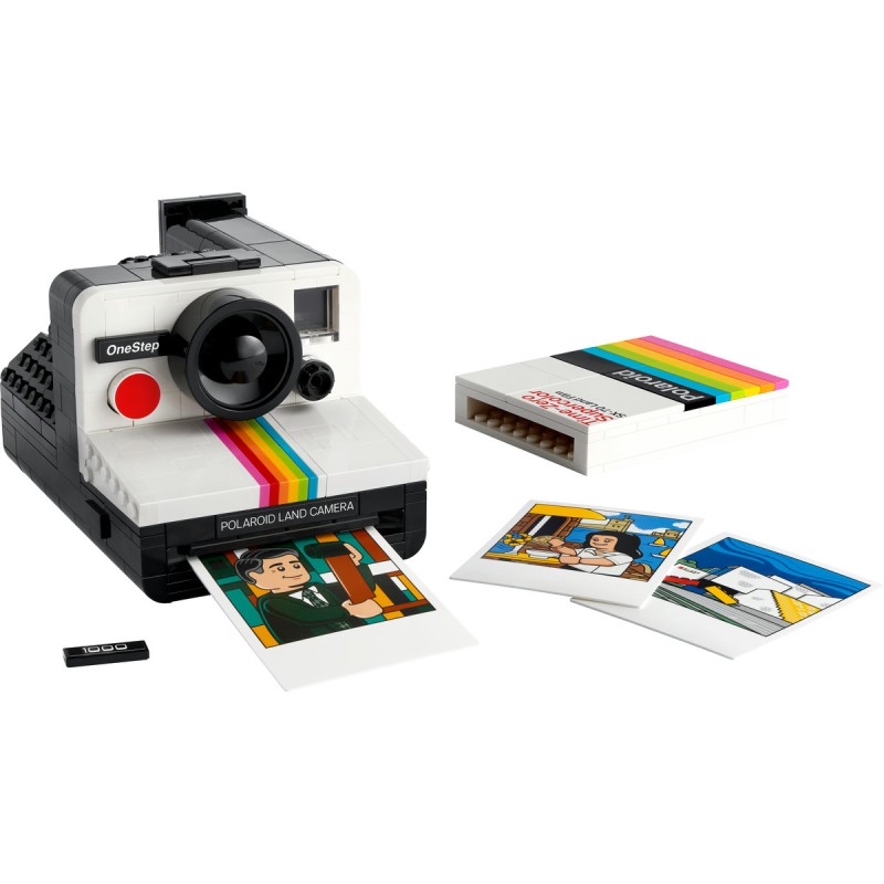 Camera foto Polaroid OneStep SX 70 LEGO Ideas 21345