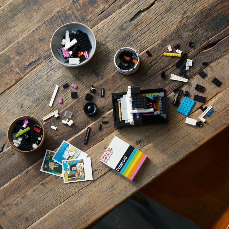 Camera foto Polaroid OneStep SX 70 LEGO Ideas 21345