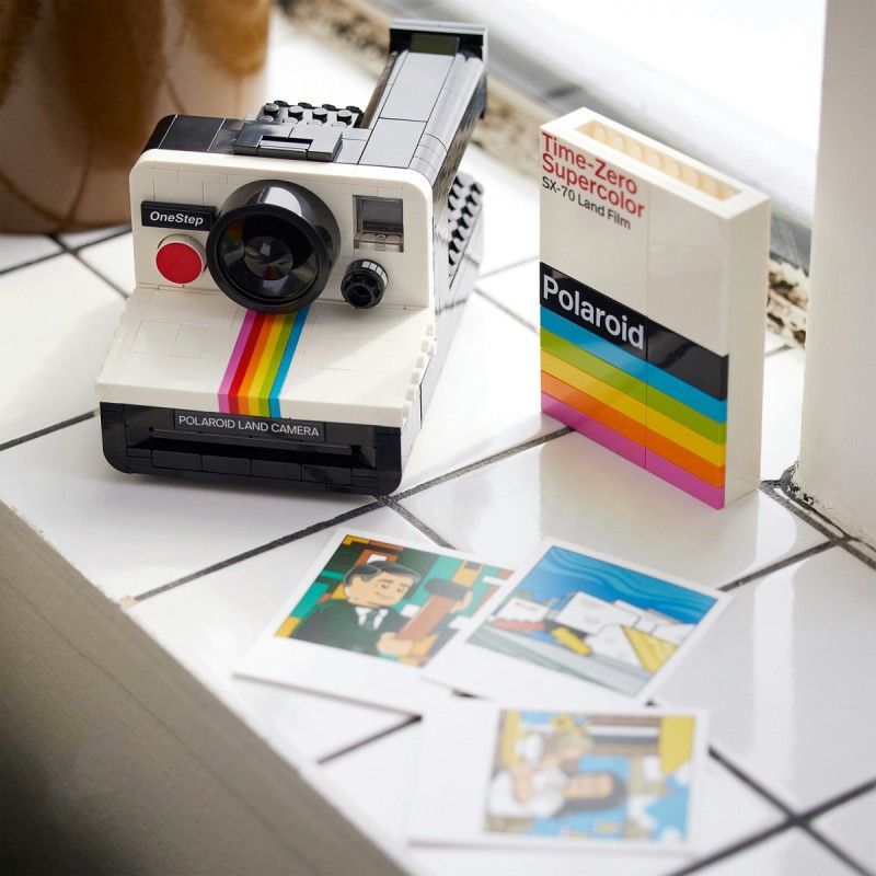 Camera foto Polaroid OneStep SX 70 LEGO Ideas 21345