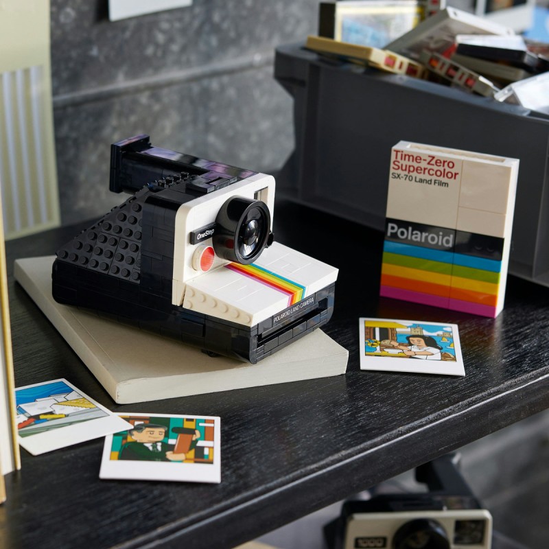 Camera foto Polaroid OneStep SX 70 LEGO Ideas 21345