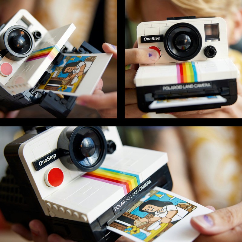 Camera foto Polaroid OneStep SX 70 LEGO Ideas 21345
