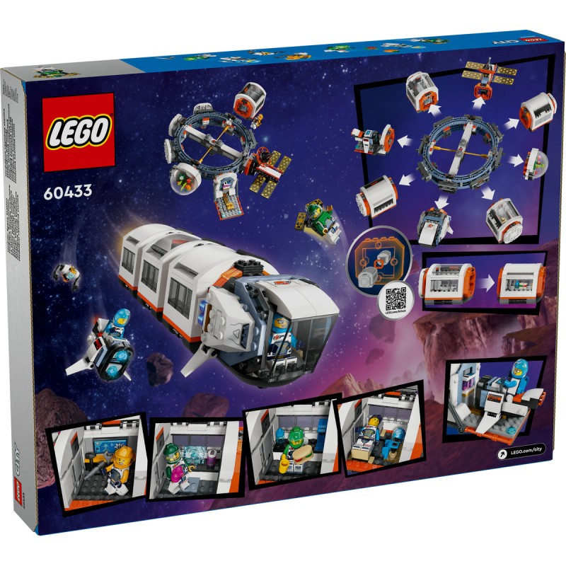 Statie spatiala modulara LEGO City 60433