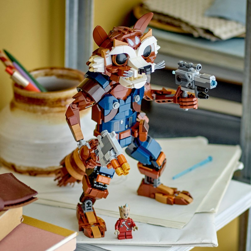 Rocket si Bebelusul Groot LEGO Marvel Super Heroes 76282