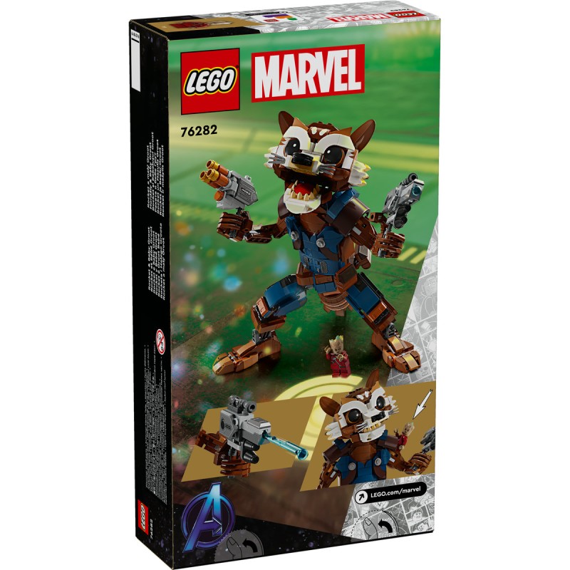 Rocket si Bebelusul Groot LEGO Marvel Super Heroes 76282