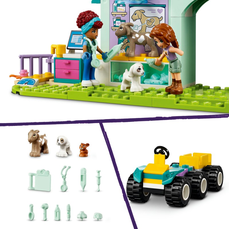 Clinica veterinara pentru animale de ferma LEGO Friends 42632