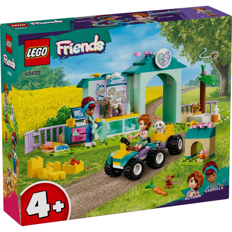 Clinica veterinara pentru animale de ferma LEGO Friends 42632