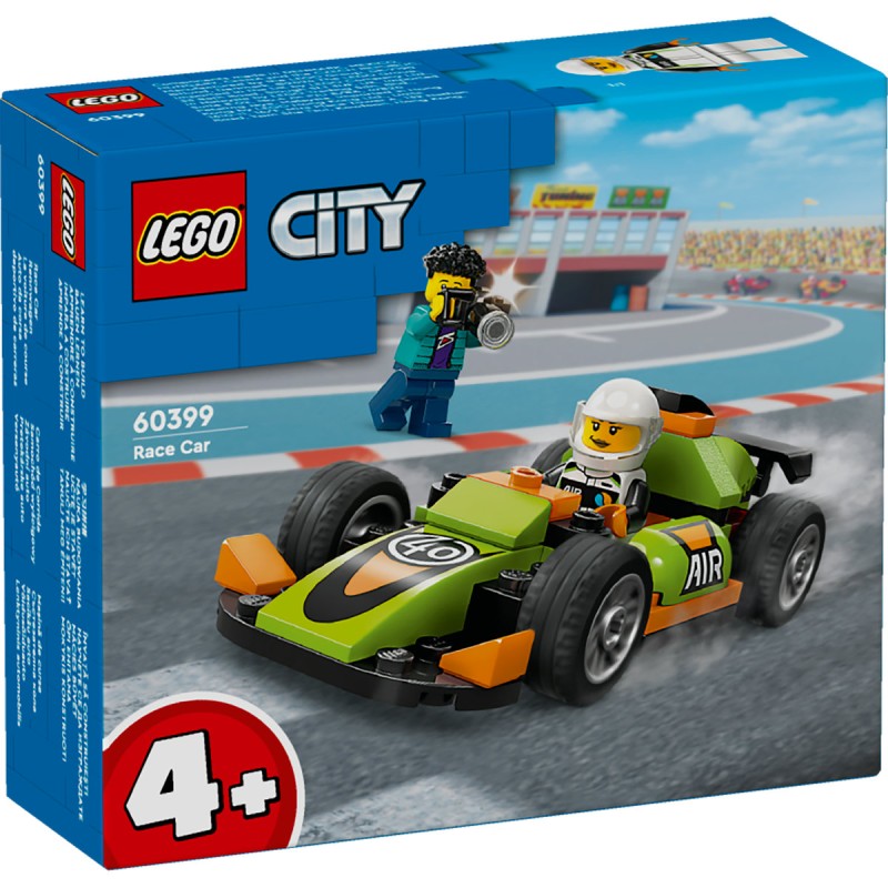 Masina de curse verde LEGO City 60399