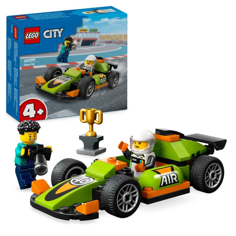 Masina de curse verde LEGO City 60399
