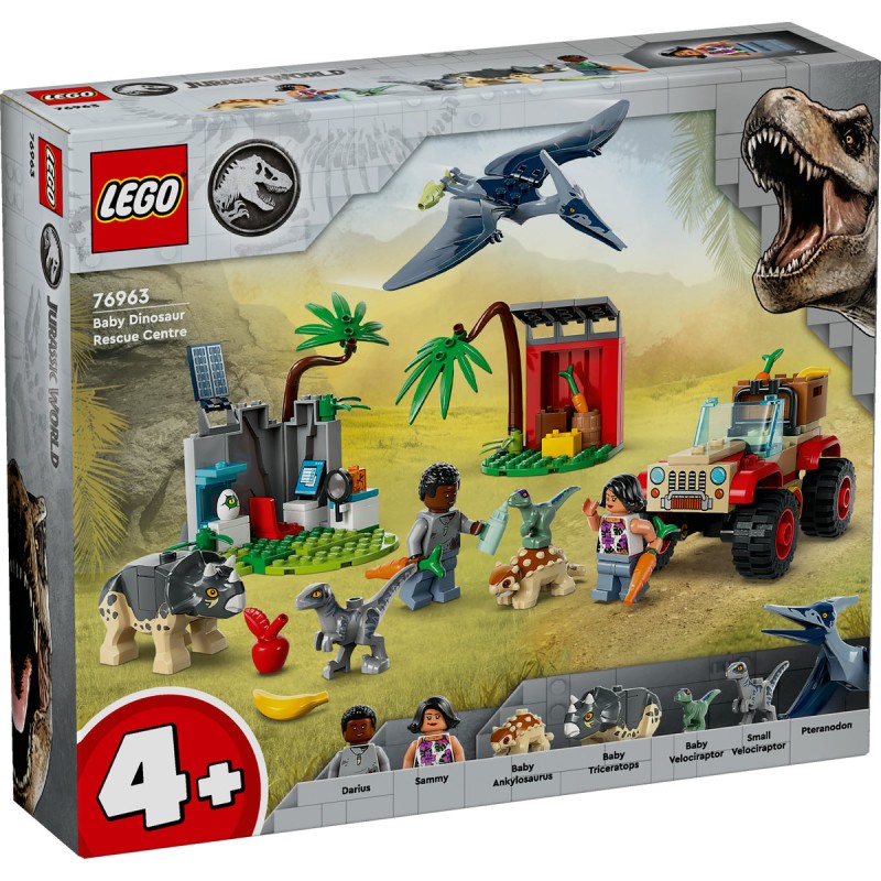 Centrul de salvare al puilor de dinozaur LEGO Jurassic World 76963