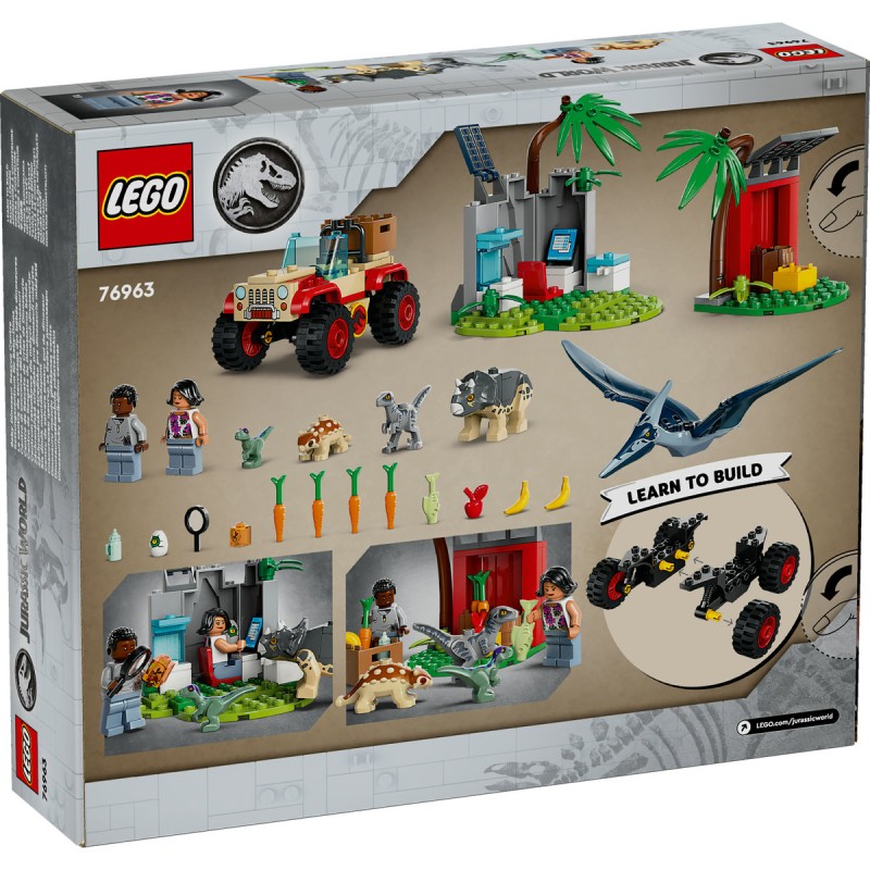 Centrul de salvare al puilor de dinozaur LEGO Jurassic World 76963