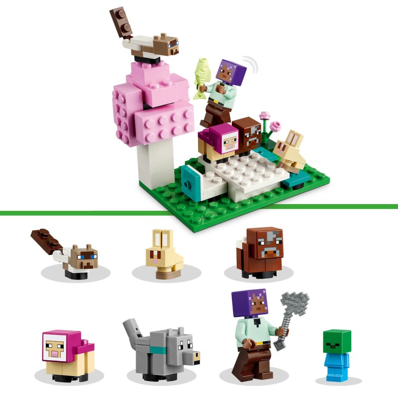 Refugiul animalelor LEGO Minecraft 21253