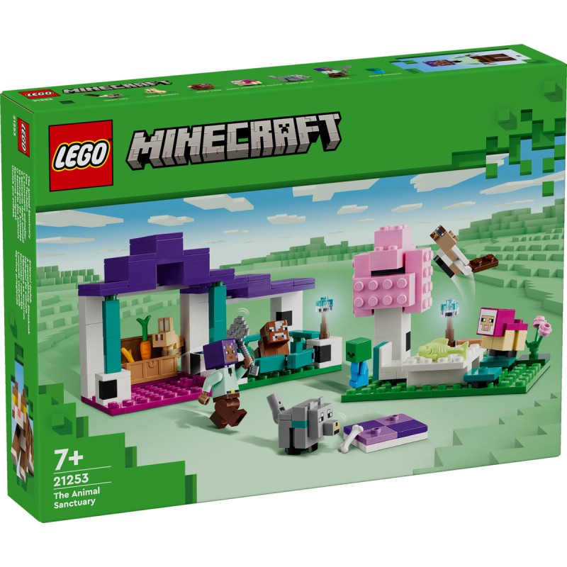 Refugiul animalelor LEGO Minecraft 21253