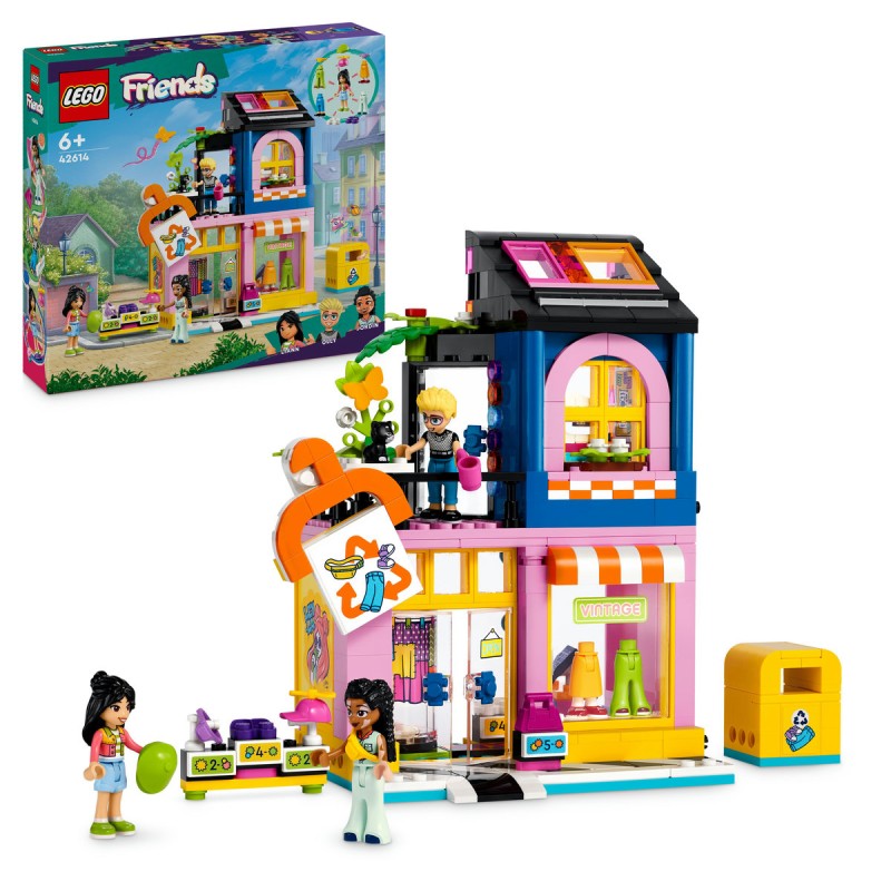 Magazine de moda vintage LEGO Friends 42614