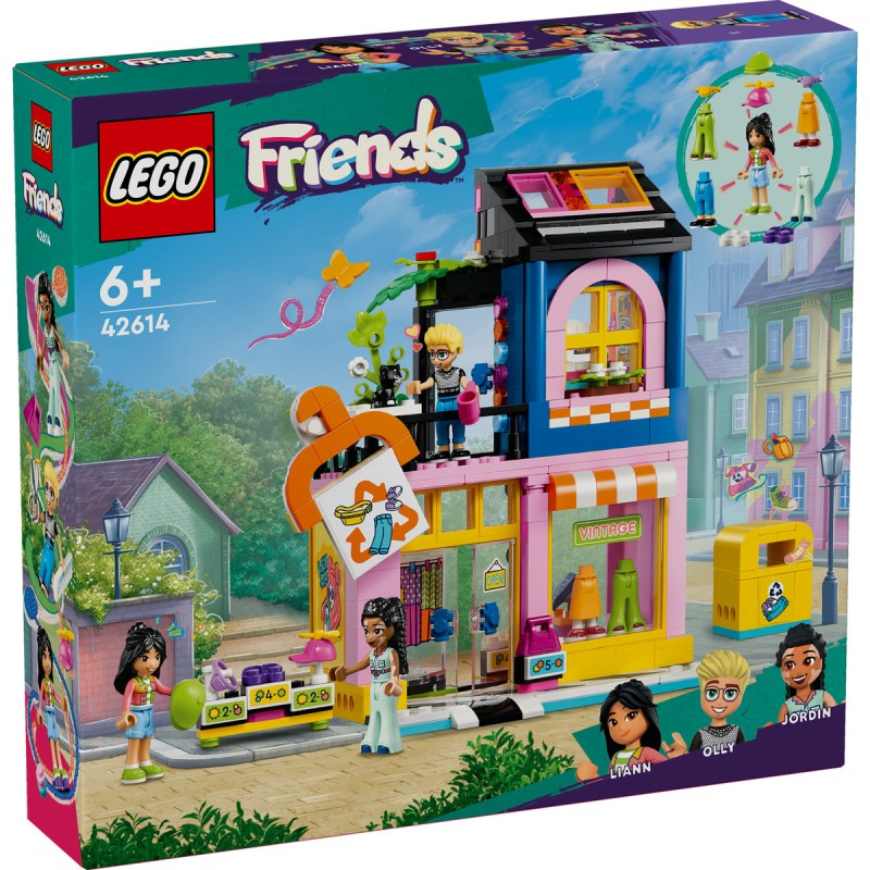 Magazine de moda vintage LEGO Friends 42614