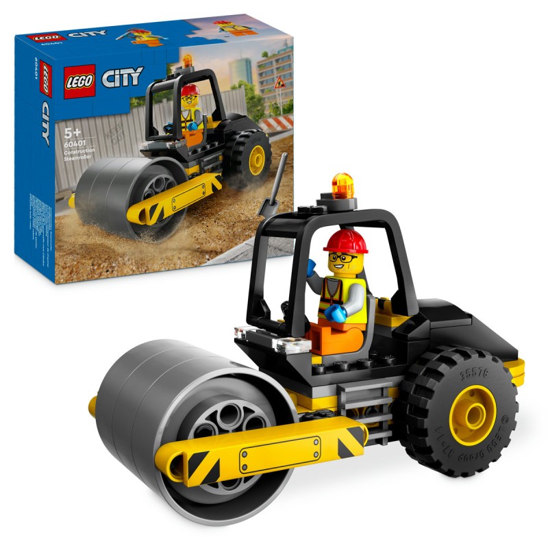 Cilindru compactor de santier LEGO City 60401