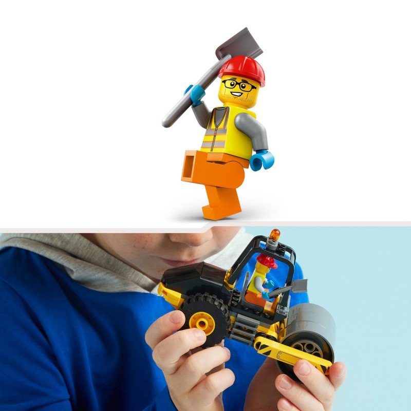 Cilindru compactor de santier LEGO City 60401