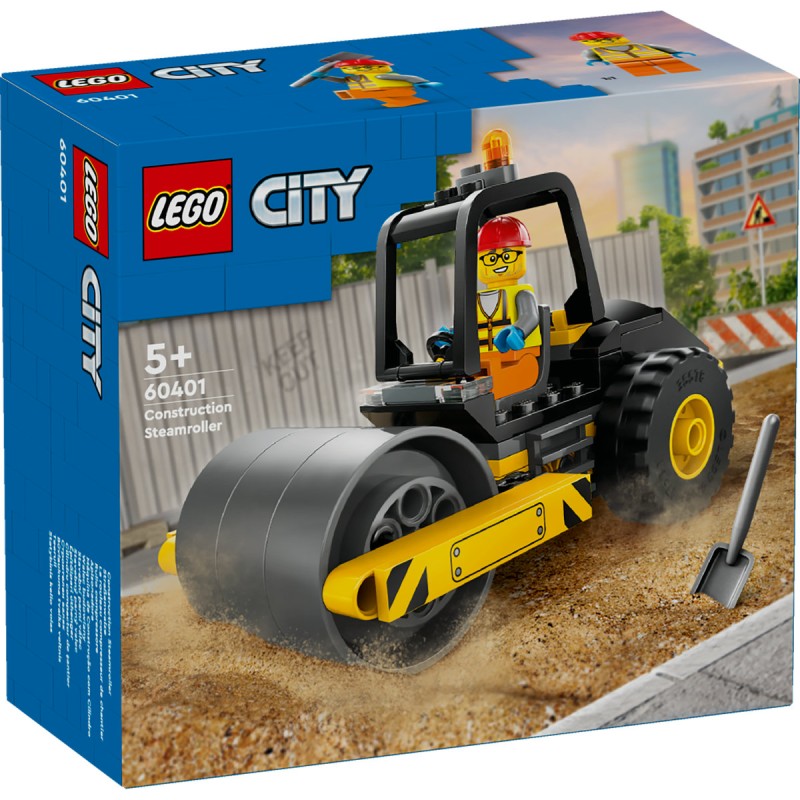 Cilindru compactor de santier LEGO City 60401