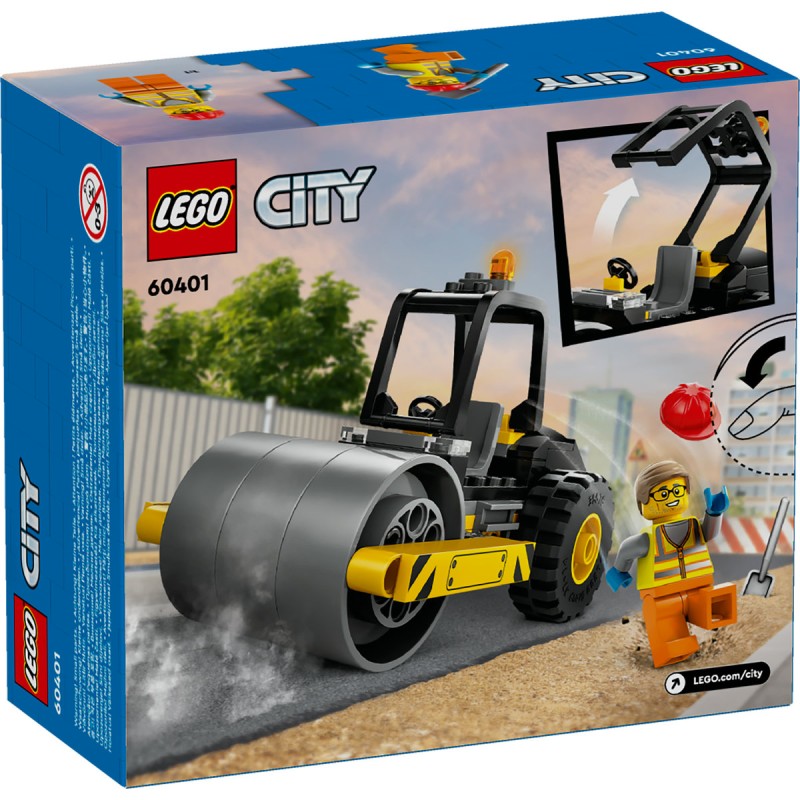 Cilindru compactor de santier LEGO City 60401