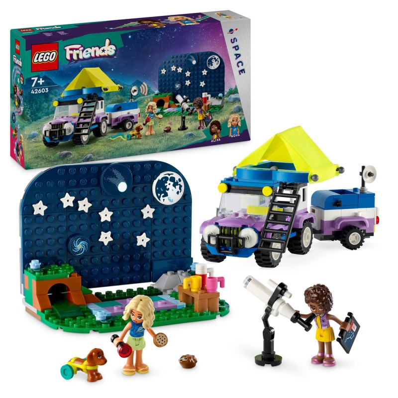 Vehicul de camping pentru observarea stelelor LEGO Friends 42603