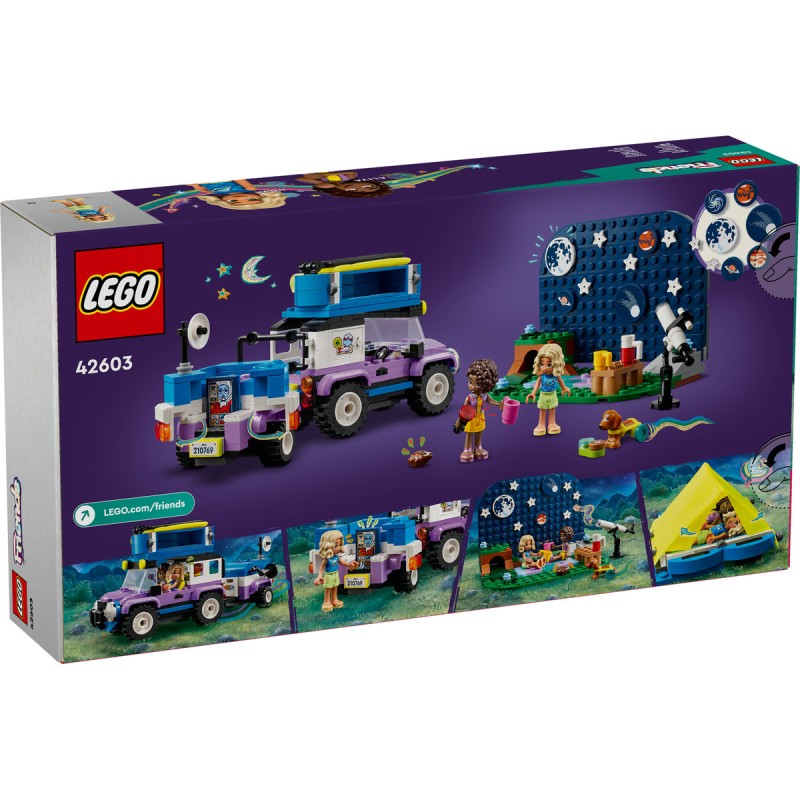 Vehicul de camping pentru observarea stelelor LEGO Friends 42603