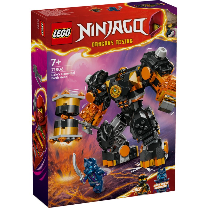 Robotul de pamant al lui Cole LEGO Ninjago 71806