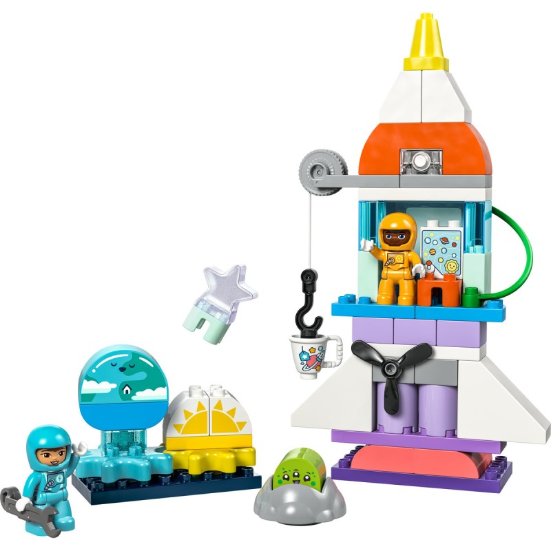 Aventura cu naveta spatiala 3in1 LEGO DUPLO 10422