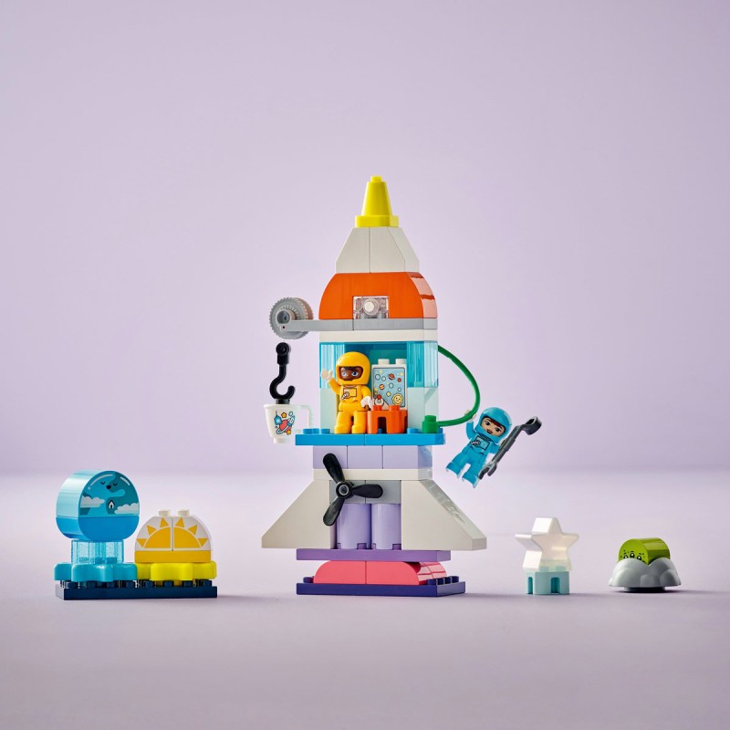 Aventura cu naveta spatiala 3in1 LEGO DUPLO 10422