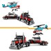Camioneta cu platforma si elicopter LEGO Creator 31146