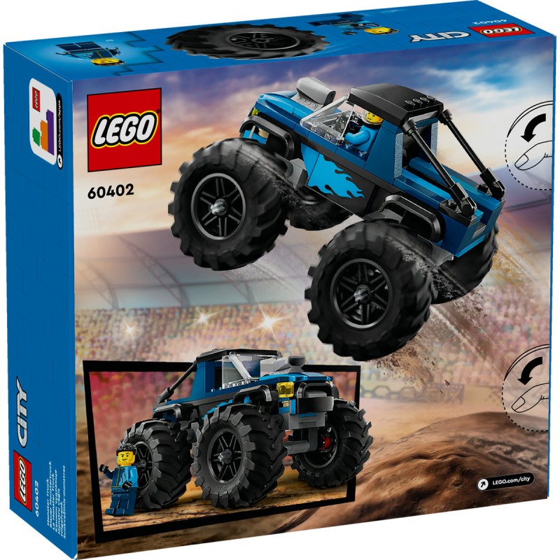Monster truck albastru LEGO City 60402