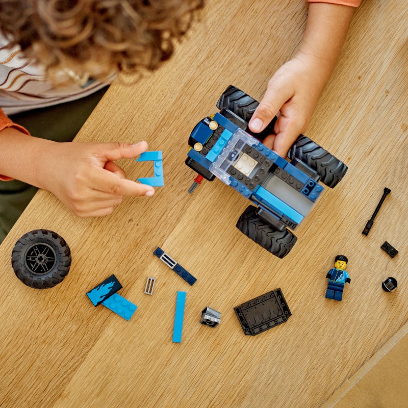 Monster truck albastru LEGO City 60402