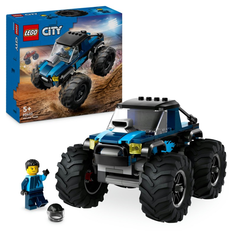 Monster truck albastru LEGO City 60402