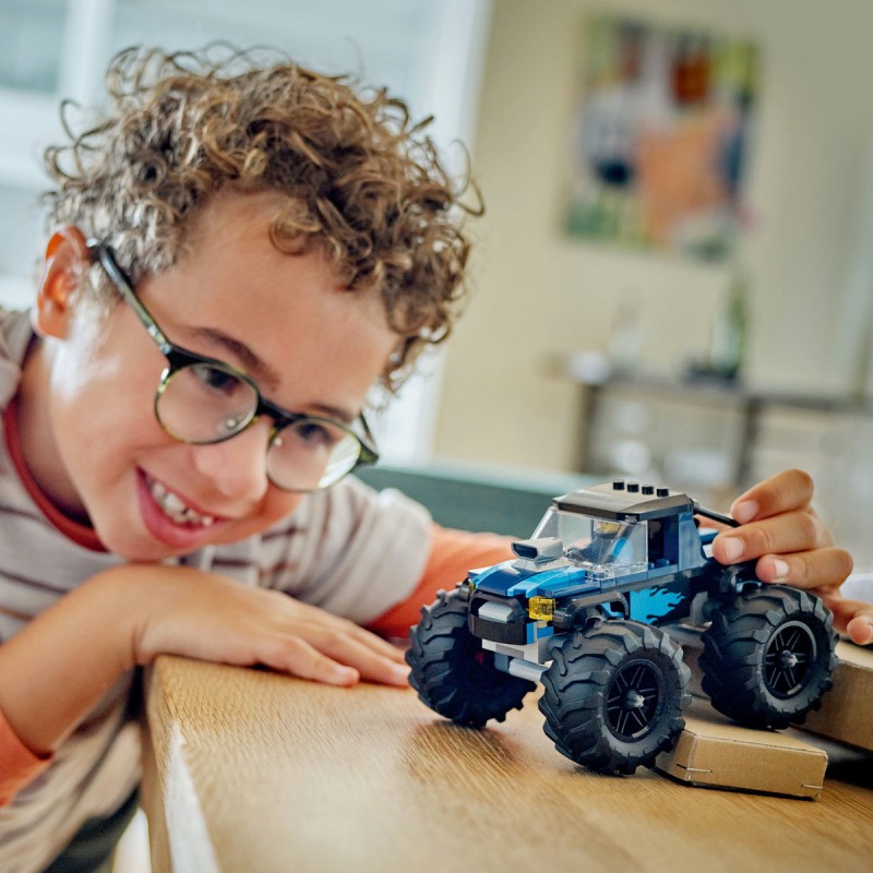 Monster truck albastru LEGO City 60402