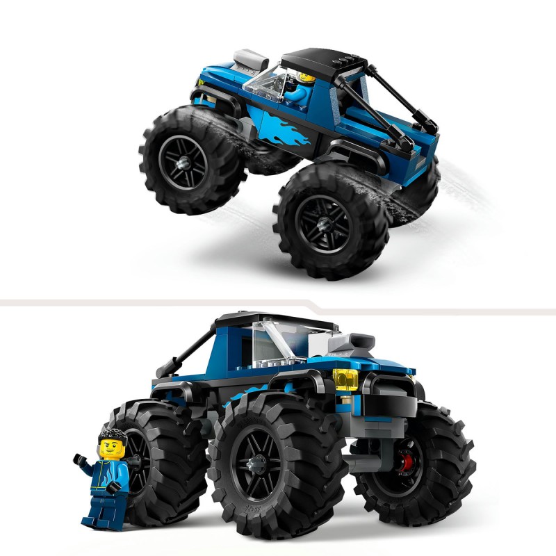Monster truck albastru LEGO City 60402