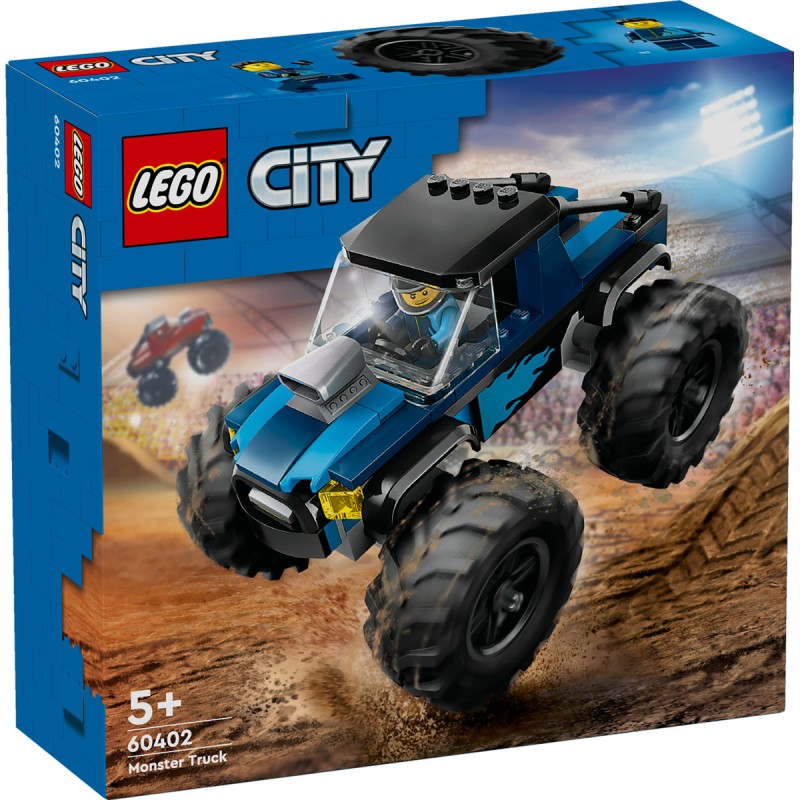 Monster truck albastru LEGO City 60402