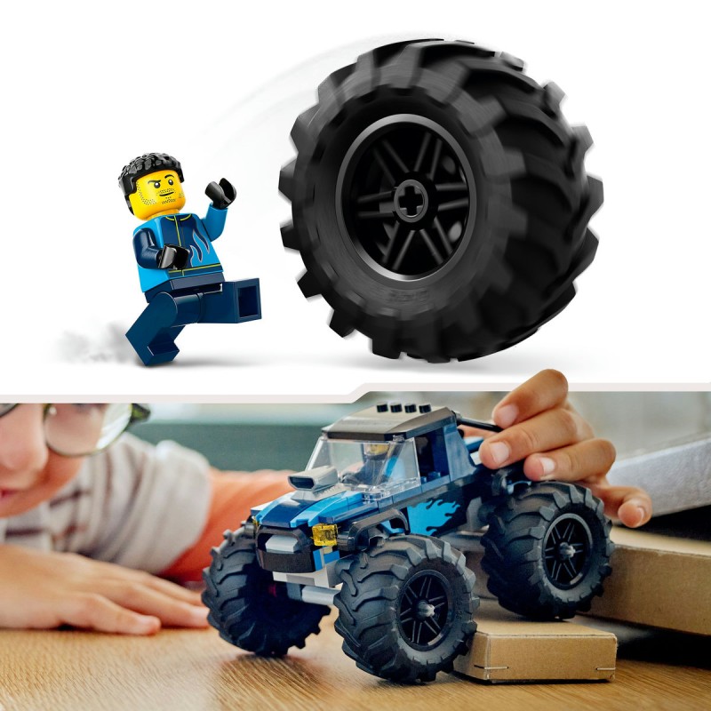 Monster truck albastru LEGO City 60402