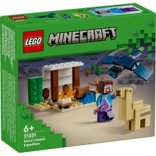 Expeditia lui Steve in desert LEGO Minecraft 21251