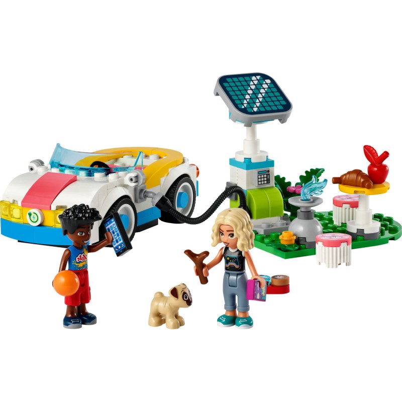 Masina electrica si statie de incarcat LEGO Friends 42609