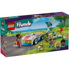 Masina electrica si statie de incarcat LEGO Friends 42609