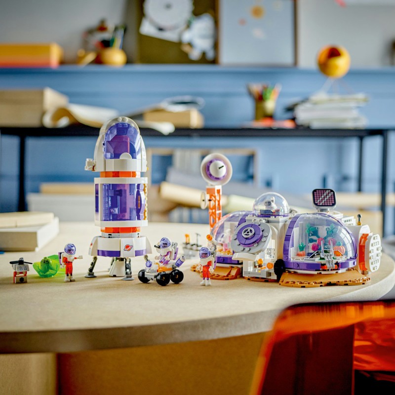 Baza spatiala si racheta pe Marte LEGO Friends 42605