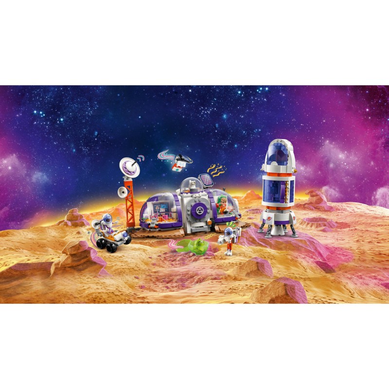 Baza spatiala si racheta pe Marte LEGO Friends 42605