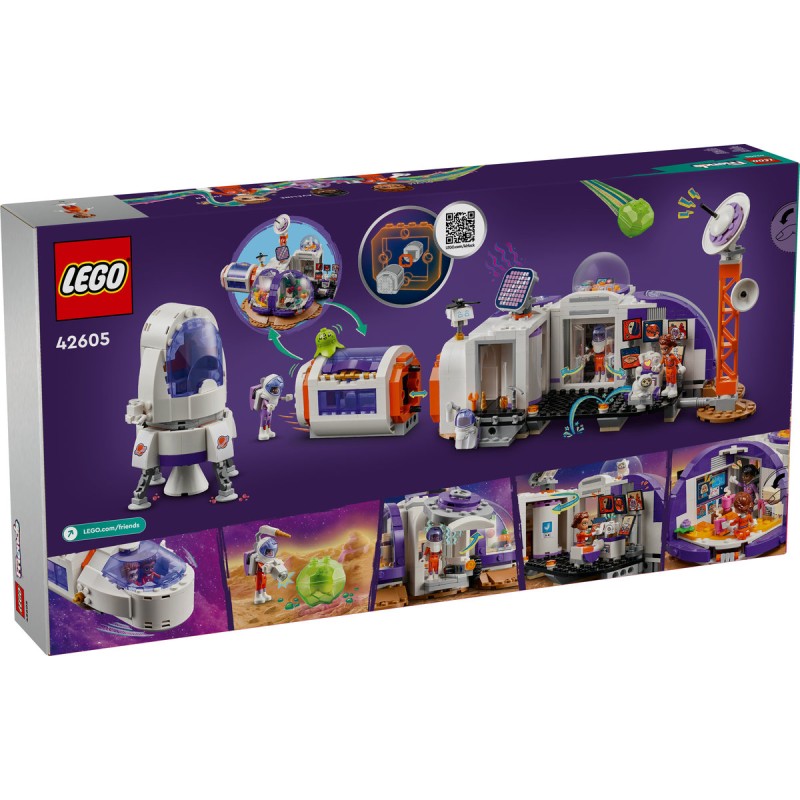 Baza spatiala si racheta pe Marte LEGO Friends 42605